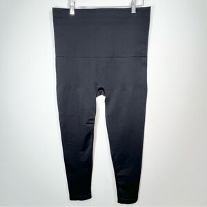 Anti Seamless Compression Leggings Active Yoga Black Leggings 2XL